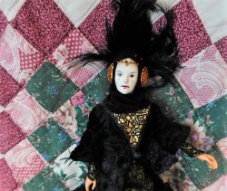 star trek black doll a
